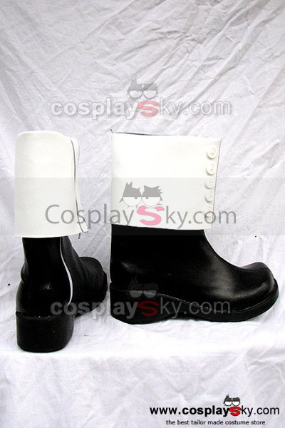 Soul Eater Crona Cosplay Boots Shoes Black and White