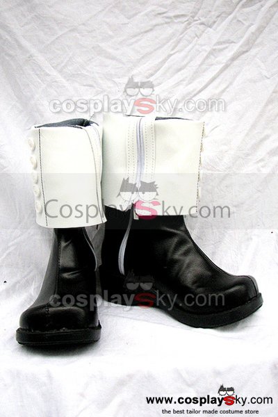 Soul Eater Crona Cosplay Boots Shoes Black and White
