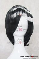 Soul Eater Death the Kid Stratified Black And White Cosplay Wig