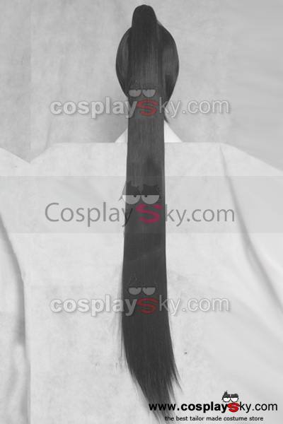 NAKATSUKASA TSUBAKI Long Black Cosplay Wig 120cm