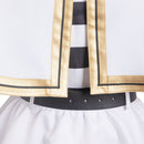 Sousou No Frieren Anime Beyond Journey's End  White Women Cape Dress Belt Outfits Party Carnival Halloween Cosplay Costume