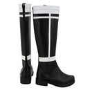Sousou No Frieren Anime Himmel Women Black Cosplay Shoes Boots Halloween Costumes Accessory Custom Made