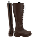 Sousou No Frieren Anime Stark Brown Cosplay Shoes Boots Halloween Costumes Accessory Custom Made