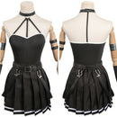 Sousou No Frieren Anime Ubel Women Black Dress Party Carnival Halloween Cosplay Costume