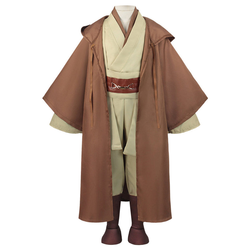 Star Wars Jedi Knight Kids Children Brown Outfits Party Carnival Halloween Cosplay Costume 