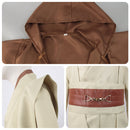 Star Wars Jedi Knight Kids Children Brown Outfits Party Carnival Halloween Cosplay Costume 
