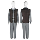 Star Wars Leia Organa Solo Women Grey Outfits Party Carnival Halloween Cosplay Costume