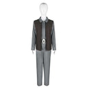 Star Wars Leia Organa Solo Women Grey Outfits Party Carnival Halloween Cosplay Costume