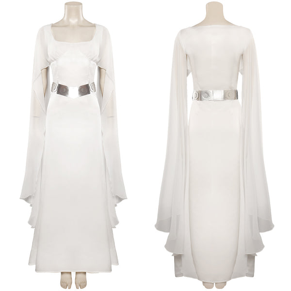 Star Wars: A New Hope Princess Leia Organa Solo White Women Dress Party Carnival Halloween Cosplay Costume