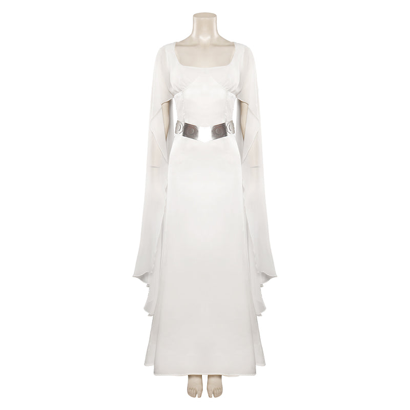 Star Wars: A New Hope Princess Leia Organa Solo White Women Dress Party Carnival Halloween Cosplay Costume