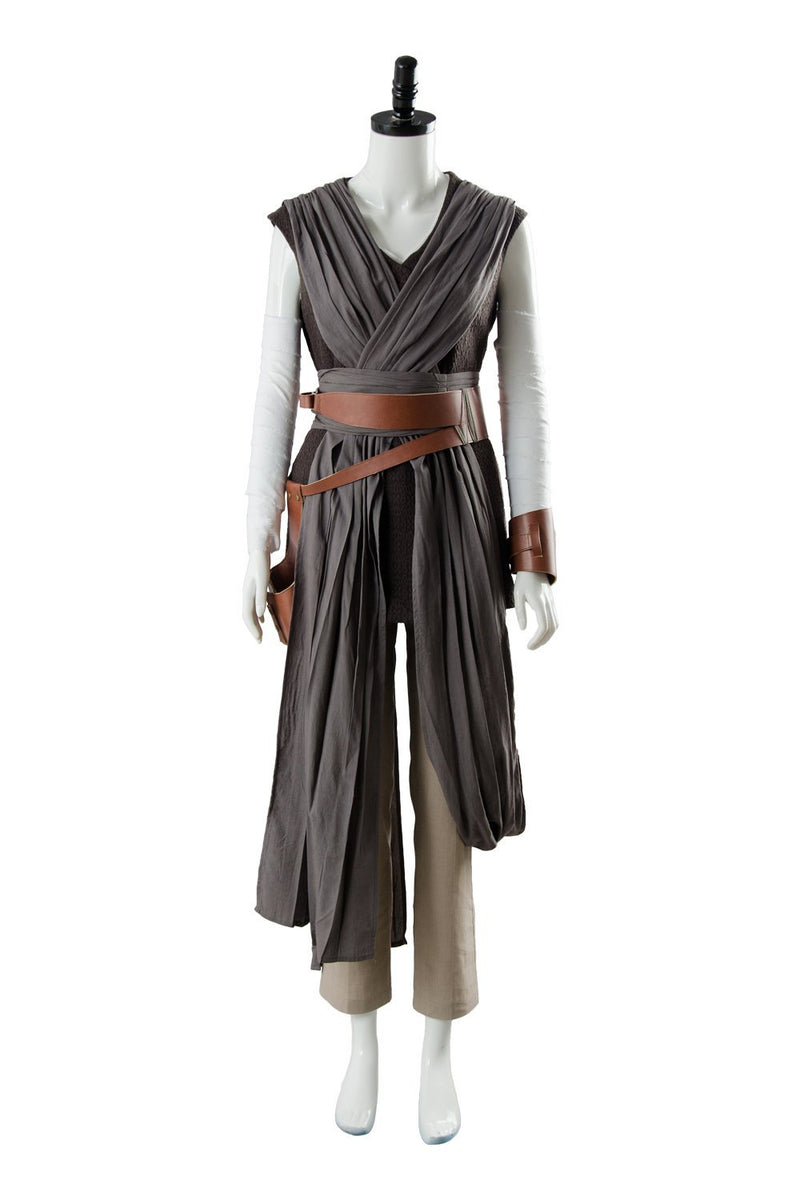 SW 8 The Last Jedi Rey Outfit Ver.2 Cosplay Costume