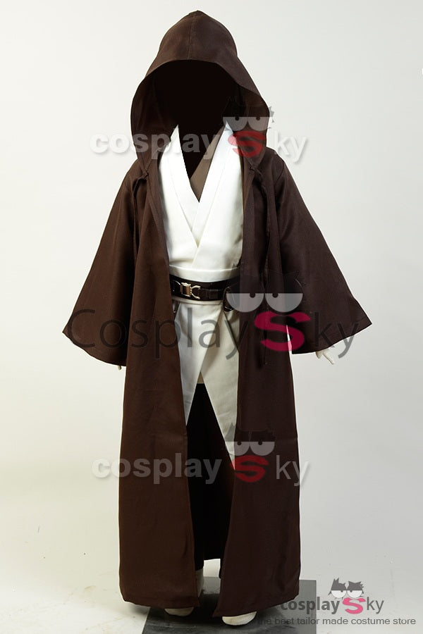 Kids Children Obi Wan Kenobi Jedi Costume Cosplay Costume