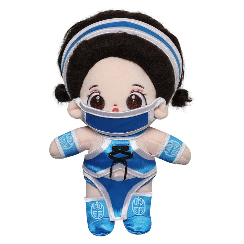 Street Fighter Game Chun-Li Kitada Cosplay Plush Toys Doll Soft Stuffed Dolls Mascot Cartoon Birthday Xmas Gift For Adults Kids