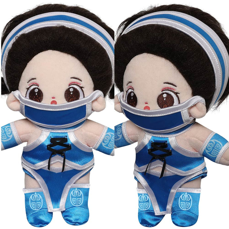 Street Fighter Game Chun-Li Kitada Cosplay Plush Toys Doll Soft Stuffed Dolls Mascot Cartoon Birthday Xmas Gift For Adults Kids