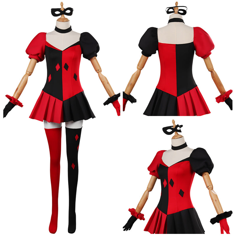 Suicide Squad Harley Quinn Joker Cosplay Costume Outfits Halloween Carnival Suit