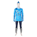 Suicide Squad: Kill the Justice League Game Captain Boomerang Blue Set With Hat Cosplay Costume