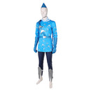 Suicide Squad: Kill the Justice League Game Captain Boomerang Blue Set With Hat Cosplay Costume