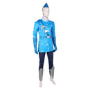 Suicide Squad: Kill the Justice League Game Captain Boomerang Blue Set With Hat Cosplay Costume
