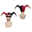 Suicide Squad: Kill the Justice League Game Harley Quinn Cosplay Hat Eyemask Set Halloween Party Costume Props