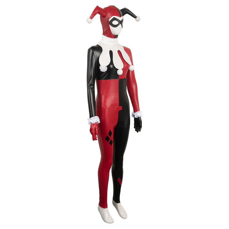 Suicide Squad: Kill the Justice League Game Harley Quinn Women Jumpsuit Party Carnival Halloween Cosplay Costume