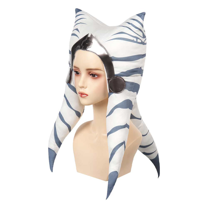 SW Ahsoka Tano Cosplay Hat Headgear Halloween Party Carnival Costume Accessories Props