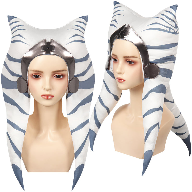 SW Ahsoka Tano Cosplay Hat Headgear Halloween Party Carnival Costume Accessories Props