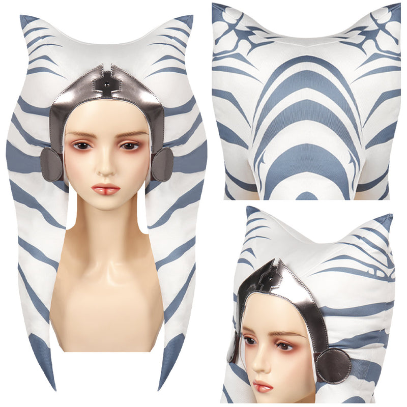 SW Ahsoka Tano Cosplay Hat Headgear Halloween Party Carnival Costume Accessories Props