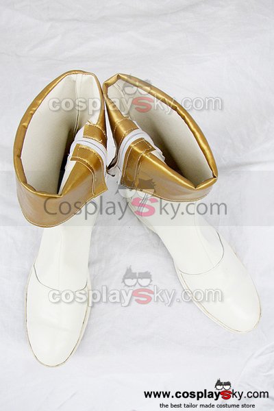 Tales of Phantasia Mint Adnade Cosplay Boots White