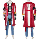 Tekken 8 Game Leo Kliesen Red Outfit Party Carnival Halloween Cosplay Costume