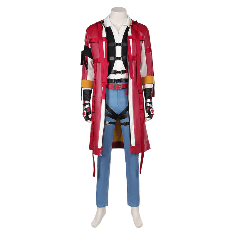 Tekken 8 Game Leo Kliesen Red Outfit Party Carnival Halloween Cosplay Costume