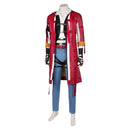 Tekken 8 Game Leo Kliesen Red Outfit Party Carnival Halloween Cosplay Costume