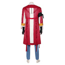 Tekken 8 Game Leo Kliesen Red Outfit Party Carnival Halloween Cosplay Costume