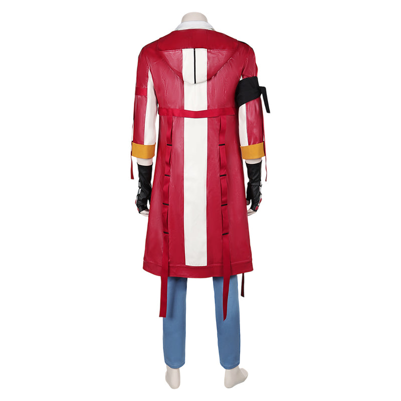 Tekken 8 Game Leo Kliesen Red Outfit Party Carnival Halloween Cosplay Costume