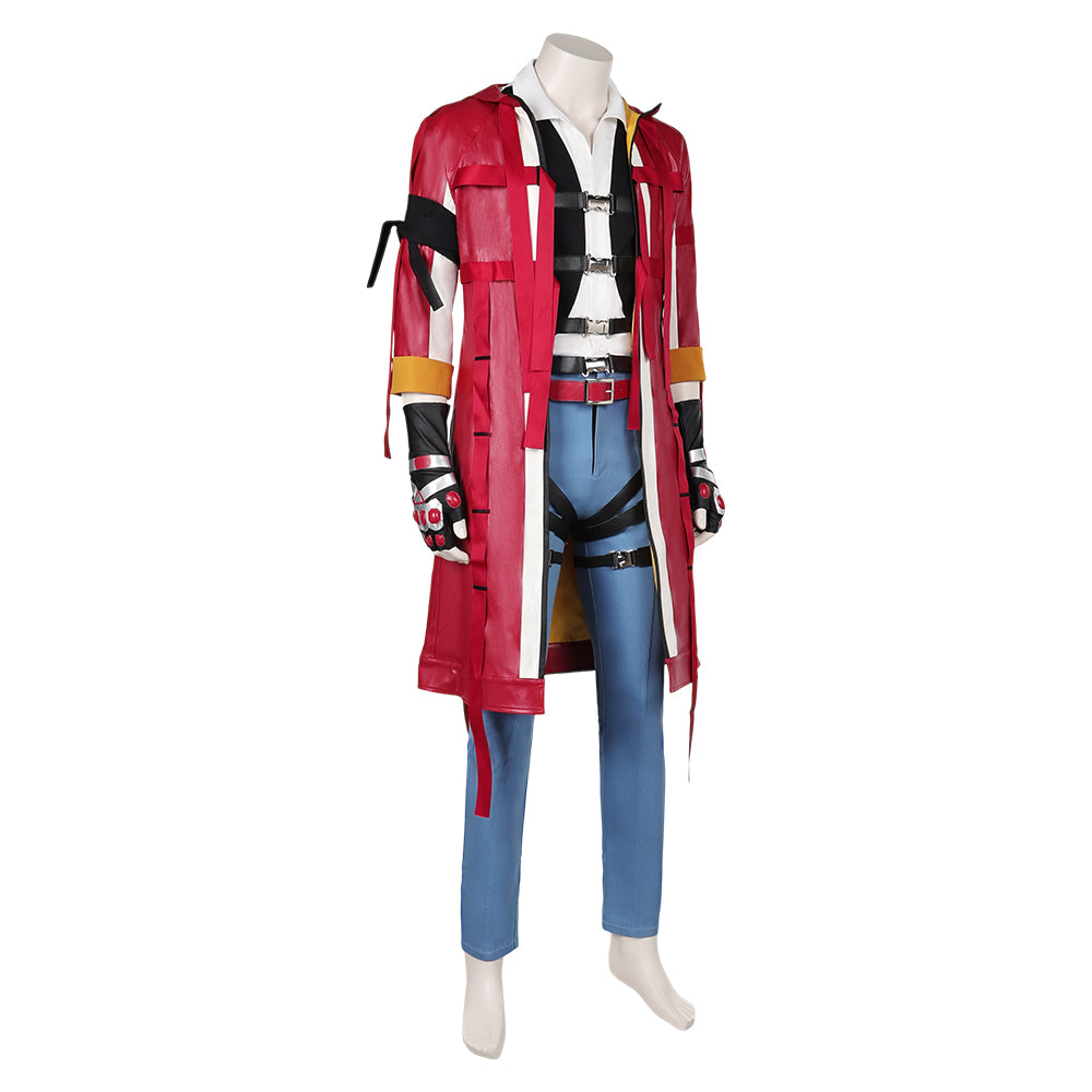 Tekken 8 Leo Kliesen Red Outfit Party Carnival Halloween Cosplay Costu