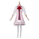 Tekken 8 Game Lili Women Pink Dress Set Party Carnival Halloween Cosplay Costume