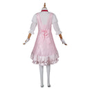 Tekken 8 Game Lili Women Pink Dress Set Party Carnival Halloween Cosplay Costume