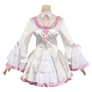 Tekken 8 Game Lili Women White Dress Set Party Carnival Halloween Cosplay Costume
