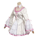 Tekken 8 Game Lili Women White Dress Set Party Carnival Halloween Cosplay Costume