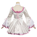 Tekken 8 Game Lili Women White Dress Set Party Carnival Halloween Cosplay Costume