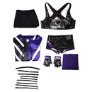 Tekken 8 Game Reina Women Black And Purple Outfit Party Carnival Halloween Cosplay Costume