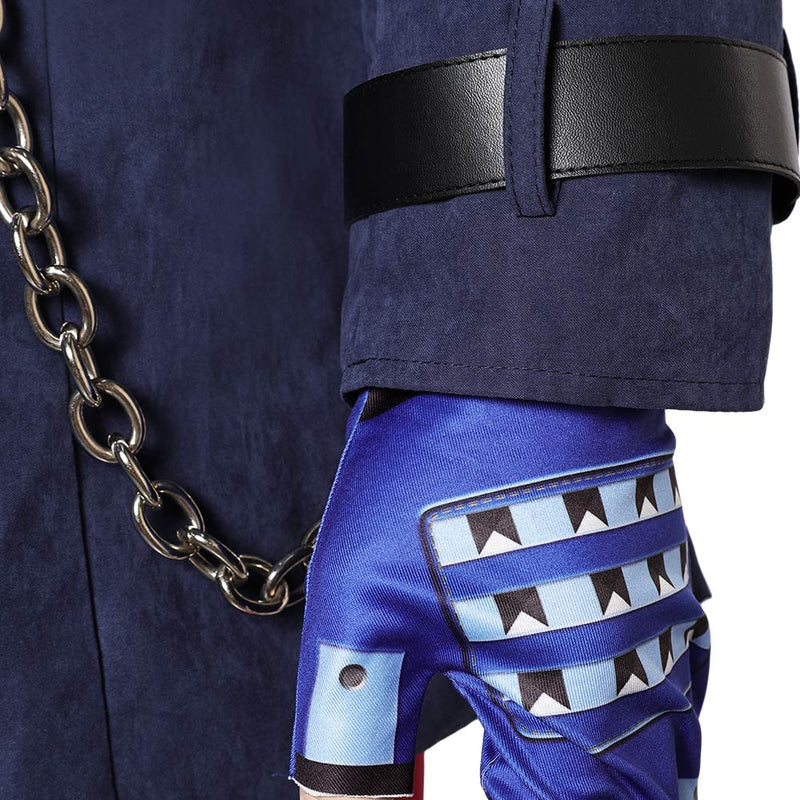 Tekken 8 Game Steve Fox Blue Outfit Party Carnival Halloween Cosplay Costume