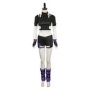 Tekken Game Reina Women Black Outfit Party Carnival Halloween Cosplay Costume
