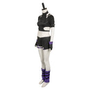 Tekken Game Reina Women Black Outfit Party Carnival Halloween Cosplay Costume