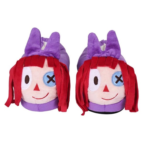 The Amazing Digital Circus TV Ragatha Plush Slippers Cosplay Shoes Halloween Costumes Accessory Prop