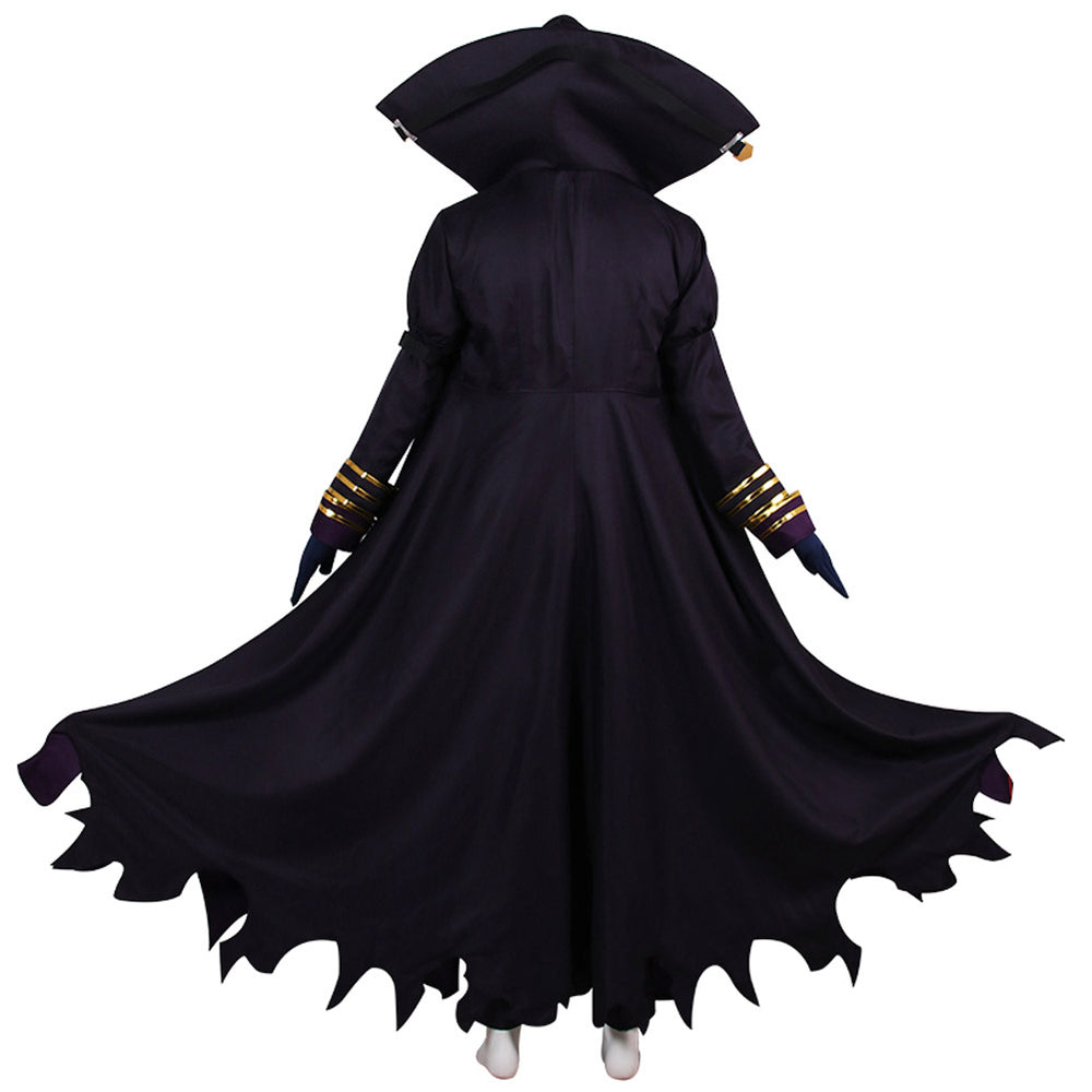 The Eminence in Shadow Cid Kageno Black Outfit Party Carnival Halloween Cosplay Costume