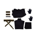 The Eminence in Shadow Anime Cid Kageno Black Outfit Party Carnival Halloween Cosplay Costume
