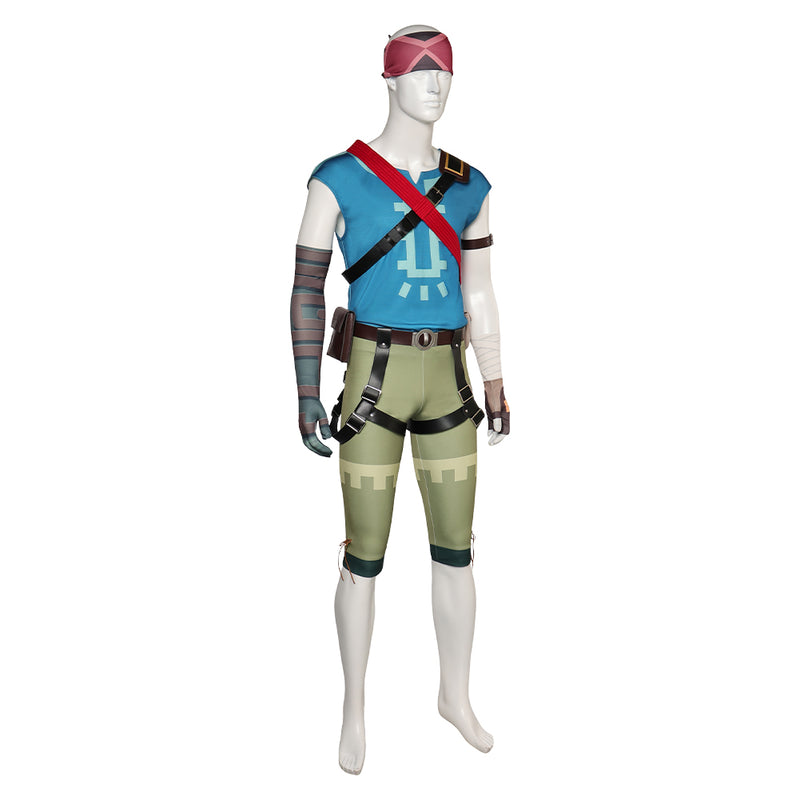 The Legend of Zelda Game Link Climbing Outfits Halloween Party Carnival Cosplay Costume
