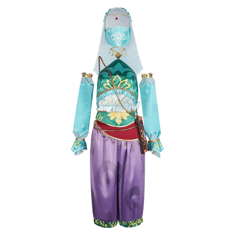 The Legend of Zelda: Breath of the Wild Game Gerudo Link Women Suit Party Carnival Halloween Cosplay Costume