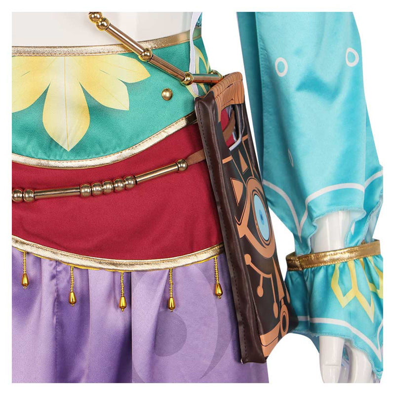 The Legend of Zelda: Breath of the Wild Game Gerudo Link Women Suit Party Carnival Halloween Cosplay Costume
