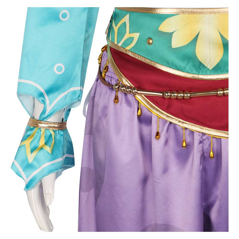 The Legend of Zelda: Breath of the Wild Game Gerudo Link Women Suit Party Carnival Halloween Cosplay Costume